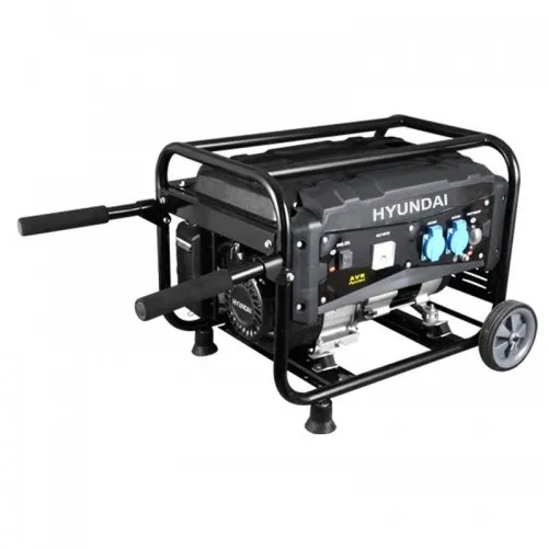 Η/Ζ ΓΕΝΝΗΤΡΙΑ HYUNDAI G3500MW (Βενζίνης 6.5hp / 3.5kVa 220V) Με Τροχούς
