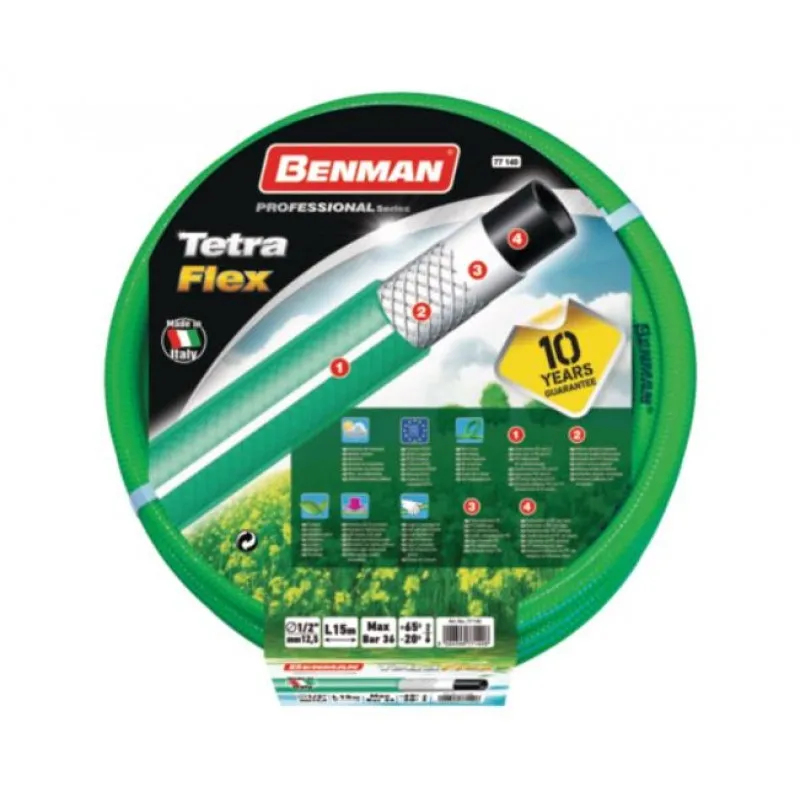 ΣΩΛΗΝΑΣ ΚΗΠΟΥ BENMAN TETRAFLEX 3/4