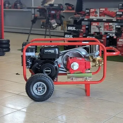 ΨΕΚΑΣΤΙΚΟ ΣΥΓΚΡΟΤΗΜΑ HYUNDAI + FARMATE TF45C1 (Κινητήρας: 6.5hp | 40bar, 36lt/h | Βάση με Ρόδες Μεγάλες)