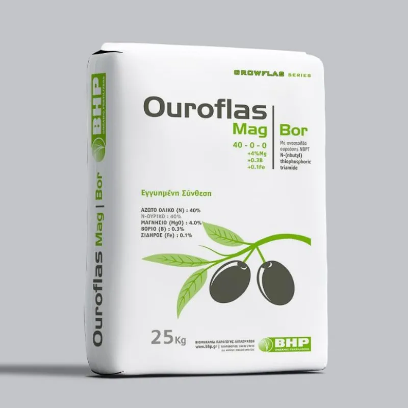 ΛΙΠΑΣΜΑ OUROFLAS 40-0-0+Mg+B (25kg)