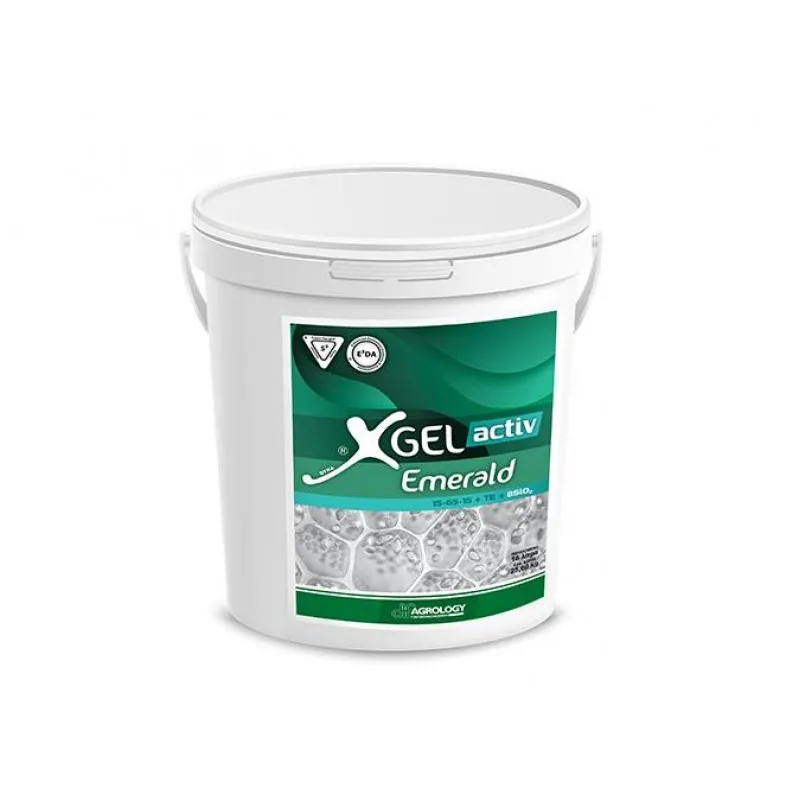 ΛΙΠΑΣΜΑ X-Gel Activ Emerald (15-65-15) 3Lt (Υπερσυμπυκνωμένο πλούσιο σε Φώσφορα | Στάδιο: Προ-Ανθικό)