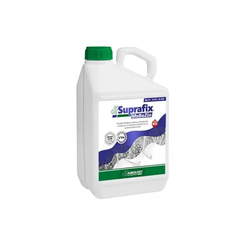 ΛΙΠΑΣΜΑ SUPRAFIX MoBoZin SC 2.5L (Mo:1%, B:15%, Zn:30% | Αρχή Βλάστησης + Προ-Ανθικά + Μετασυλλεκτικά | 