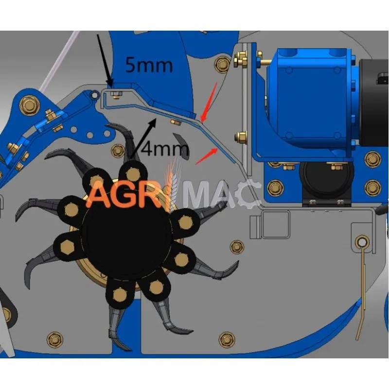 ΚΑΤΑΣΤΡΟΦΕΑΣ GRAECUS ARES STRONG140 (Βαρέως Τύπου | 40hp-100hp | Πλάτος:1.40μ | 500kg)