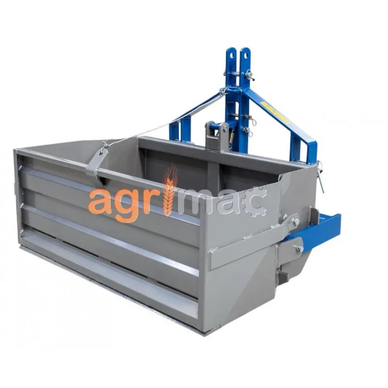 ΚΟΥΒΑΣ ΜΕΤΑΦΟΡΑΣ GRAECUS BM100 (Βάρος:500kg | Ανατροπή:Μηχανική | 12hp-40hp)