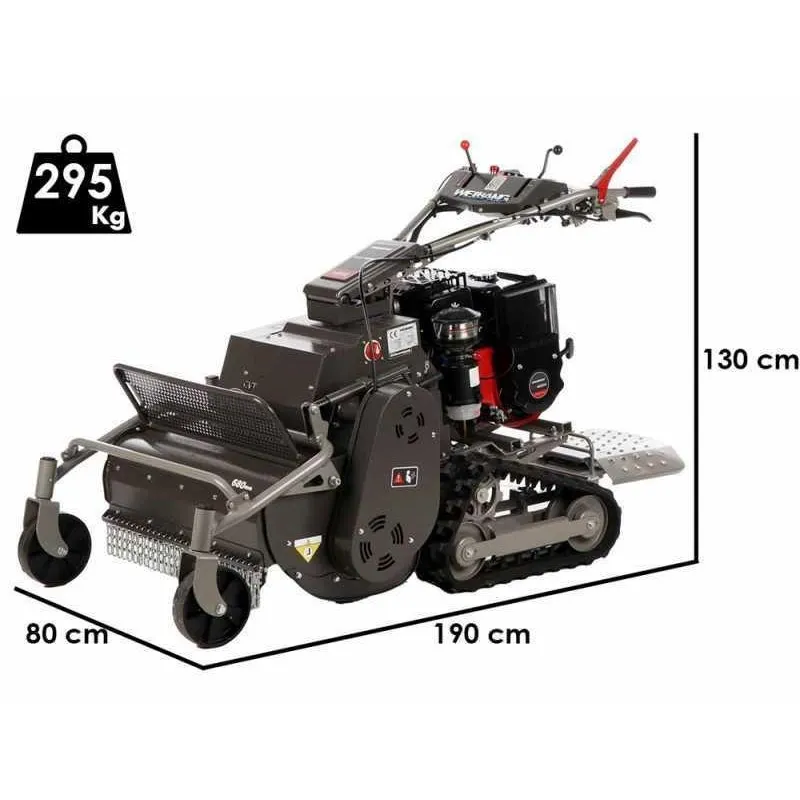 ΚΑΤΑΣΤΡΟΦΕΑΣ WEIBANG WBGT6813-TE (0.68μ με Σφυριά Y | 8.8hp Βενζίνη Μίζα | Τηλεκατευθυνόμενος, Χειρός)