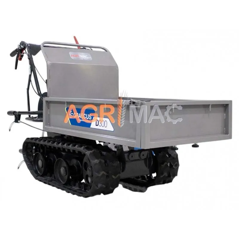 ΝΤΑΜΠΕΡ GRAECUS D300 (Φορτίο:300kg | Loncin 6.5hp | Ανατροπή:Μηχανική)
