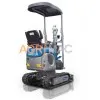 ΤΣΑΠΑΚΙ GRAECUS EB10-XL (Βάθος:170cm | 10.0hp (KOOP) | 1060.0kg | Περιστροφή μπούμας, Πτυσσόμενες ερπύστριες, Γραμμή σφύρας)