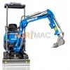 ΤΣΑΠΑΚΙ GRAECUS EB10-PRO (Βάθος:170cm | 10.0hp (KOOP) | 1150.0kg | Περιστροφή μπούμας, Πτυσσόμενες ερπύστριες, Μοχλοί στο Πλάι)