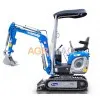 ΤΣΑΠΑΚΙ GRAECUS EB10-PRO (Βάθος:170cm | 10.0hp (KOOP) | 1150.0kg | Περιστροφή μπούμας, Πτυσσόμενες ερπύστριες, Μοχλοί στο Πλάι)