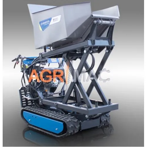 ΝΤΑΜΠΕΡ GRAECUS T500 (Φορτίο:500kg | Loncin 6.5hp | Ανατροπή:Υδραυλική)