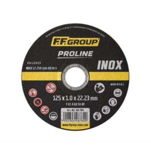 ΔΙΣΚΟΣ ΚΟΠΗΣ ΣΙΔΗΡΟΥ - INOX PROLINE FF-Group Φ115x1.0mm (10τμχ)