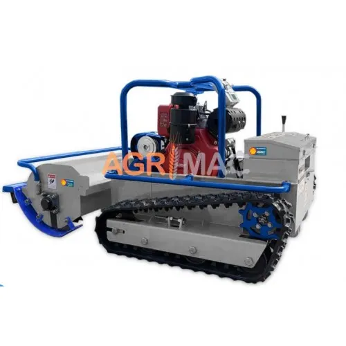 ΚΑΤΑΣΤΡΟΦΕΑΣ GRAECUS RSC120 Remote Hybrid (1.20μ με Σφυριά | 15hp KOOP Πετρέλαιο με Μίζα | Τηλεκατευθυνόμενος)