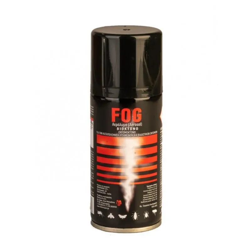Fog Air Spray RTU 150mL (Αράχνες / Κατσαρίδες / Κουνούπια / Μυρμήγκια / Μύγες / Σφήκες)