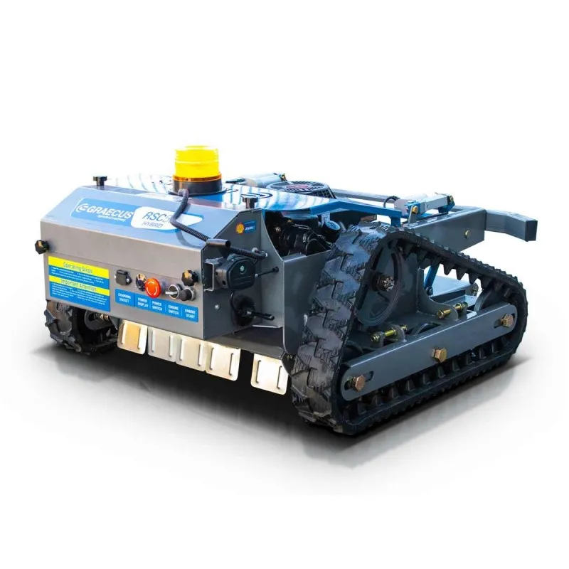 ΧΟΡΤΟΚΟΠΤΙΚΟ GRAECUS RSC55 Remote Hybrid (0.55μ με Λεπίδα | 8.0hp Βενζίνης | Τηλεκατευθυνόμενος)