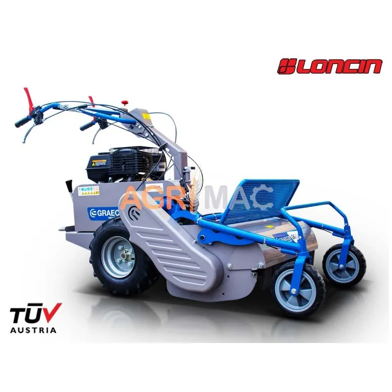 ΚΑΤΑΣΤΡΟΦΕΑΣ GRAECUS GK80pro (0.80μ με Σφυριά Υ | 15hp Loncin Βενζίνη | Χειρός )