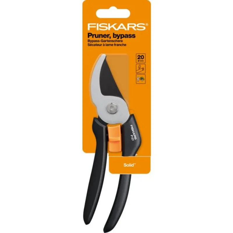 ΨΑΛΙΔΑ ΧΕΙΡΟΣ FISKARS P121 (Φ18mm / 140gr - Solid Bypass)