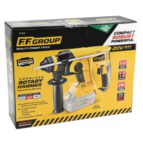 ΠΕΡΙΣΤΡΟΦΙΚΟ ΠΙΣΤΟΛΕΤΟ FFG RH 22 (18V | SDS Plus - 2.0kg - 2.2J) (Χωρίς Μπαταρία)