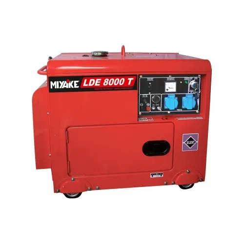 Η/Ζ ΓΕΝΝΗΤΡΙΑ MIYAKE LDE 8000 T (Πετρελαίου 12.0hp / 8.0kVa 220V) με ΜΙΖΑ, ΚΛΕΙΣΤΟΥ ΤΥΠΟΥ
