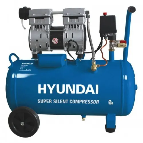 ΑΕΡΟΣΥΜΠΙΕΣΤΗΣ HYUNDAI H5010LS (1.0hp / 50LT / OIL-FREE / LOW-NOISE)