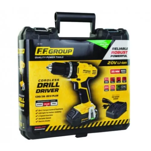ΔΡΑΠΑΝΟΚΑΤΣΑΒΙΔΟ FF-Group CDD/35 20V 