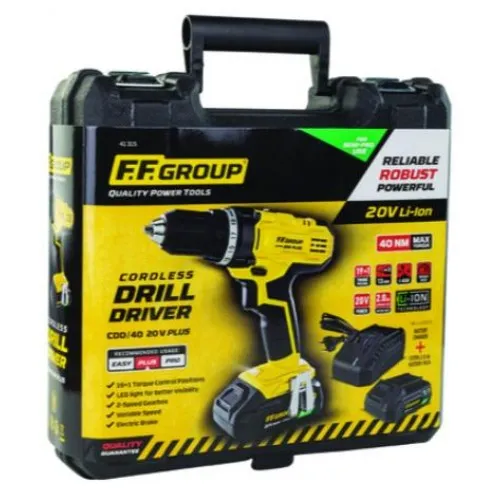 ΔΡΑΠΑΝΟΚΑΤΣΑΒΙΔΟ FF-Group CDD/40 20V 