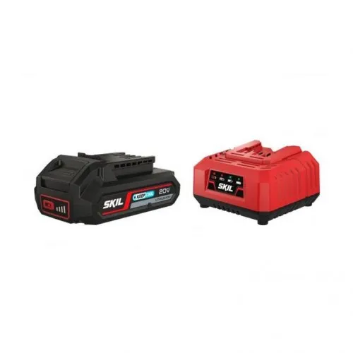 ΜΠΑΤΑΡΙΑ SKIL Li-Ion 1x20V/2.5Ah + ΦΟΡΤΙΣΤΗΣ 2.4A Απλός