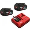 ΜΠΑΤΑΡΙΑ SKIL Li-Ion 2x20V/5.0Ah + ΤΑΧΥΦΟΡΤΙΣΤΗΣ 20V/6.0A Διπλός
