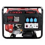 Η/Ζ ΓΕΝΝΗΤΡΙΑ LONCIN LC6500DA (Βενζίνης 11.0hp / 6.5kVa 220V) με Μίζα