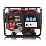 Η/Ζ ΓΕΝΝΗΤΡΙΑ LONCIN LC8000DA (Βενζίνης 12.2hp / 8.0kVa 220V) με Μίζα