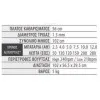 ΣΤΕΛΕΧΟΣ ΒΟΥΡΤΣΑ EgoPower+ BBA2100 (56cm / 5.0kg) για PH1400E (025-039)