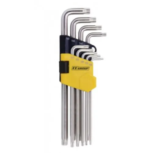 TORX ΣΕΤ FF-Group ΜΑΚΡΙΑ 9τμχ (Με Τρύπα)