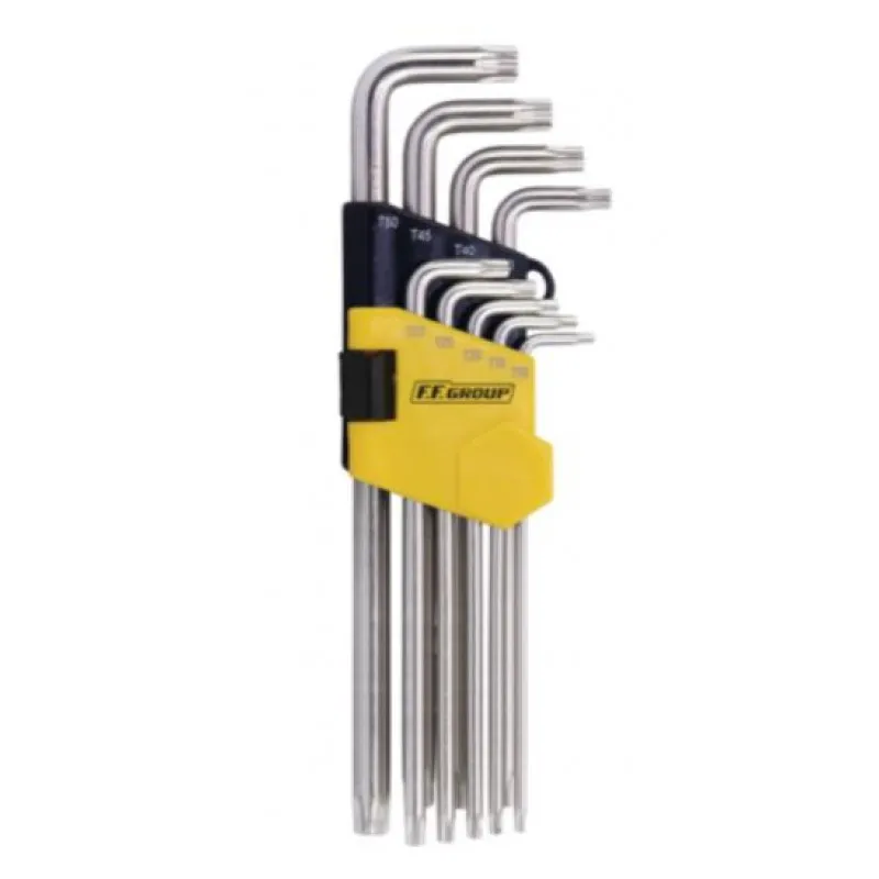 TORX ΣΕΤ FF-Group ΜΑΚΡΙΑ 9τμχ (Με Τρύπα)