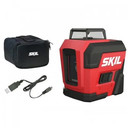 ΑΛΦΑΔΙ LASER SKIL 1960 DA (360° & ΚΑΘΕΤΗ ΓΡΑΜΜΗ / ΚΟΚΚΙΝΟ)