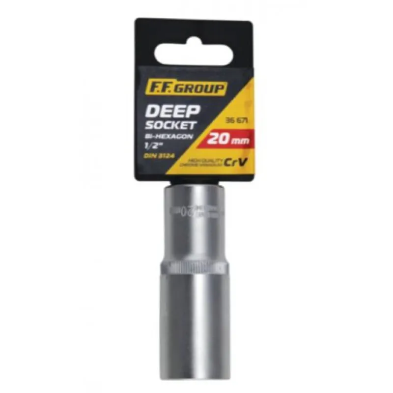 ΚΑΡΥΔΑΚΙ ΜΑΚΡΥ FF GROUP, DIN 3124, 1/2, 10mm