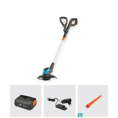 ΘΑΜΝΟΚΟΠΤΙΚΟ GARDENA EASYCUT 23/18V P4A (18V) (1 ΜΠΑΤΑΡΙΑ 18.0V 2.0Ah & ΦΟΡΤΙΣΤΗΣ)