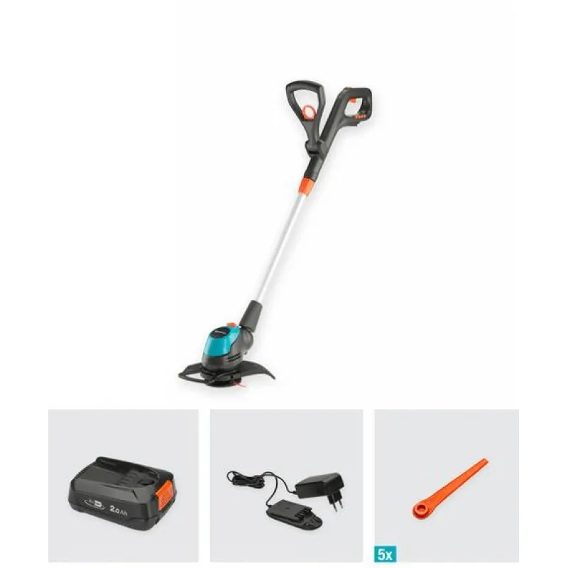 ΘΑΜΝΟΚΟΠΤΙΚΟ GARDENA EASYCUT 23/18V P4A (18V) (1 ΜΠΑΤΑΡΙΑ 18.0V 2.0Ah & ΦΟΡΤΙΣΤΗΣ)