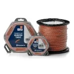 ΜΕΣΙΝΕΖΑ HUSQVARNA Whisper Twist 3.0mm 48m (Πορτοκαλί / Μαύρη)