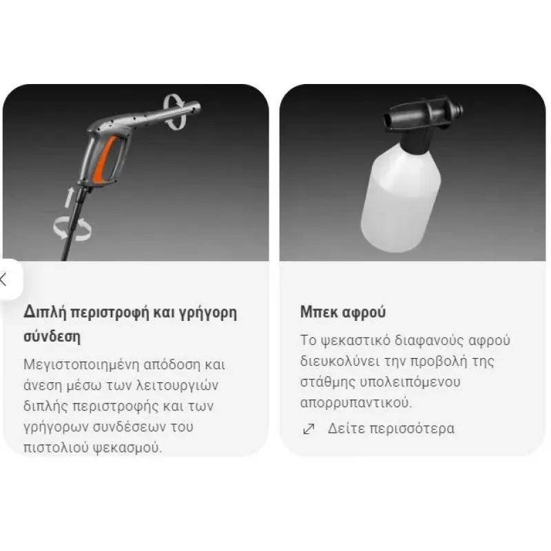 ΠΛΥΣΤΙΚΟ HUSQVARNA PW345C (145bar | 550lt/h) 