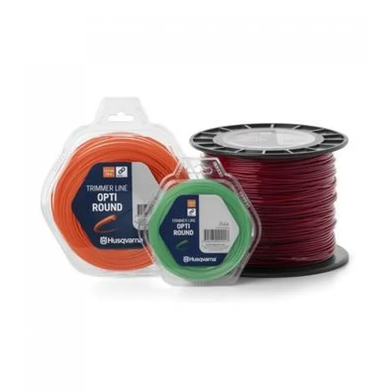ΜΕΣΙΝΕΖΑ HUSQVARNA Opti Round 3.0mm 240m (Κόκκινη)