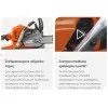 ΑΛΥΣΟΠΡΙΟΝΟ HUSQVARNA 550XP® Mark II Autotune (5.3kg) 50cc 4.0hp – 45cm Λάμα