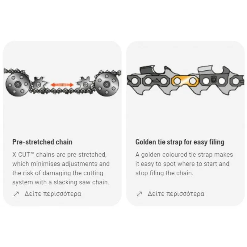 ΑΛΥΣΙΔΑ HUSQVARNA 3/8