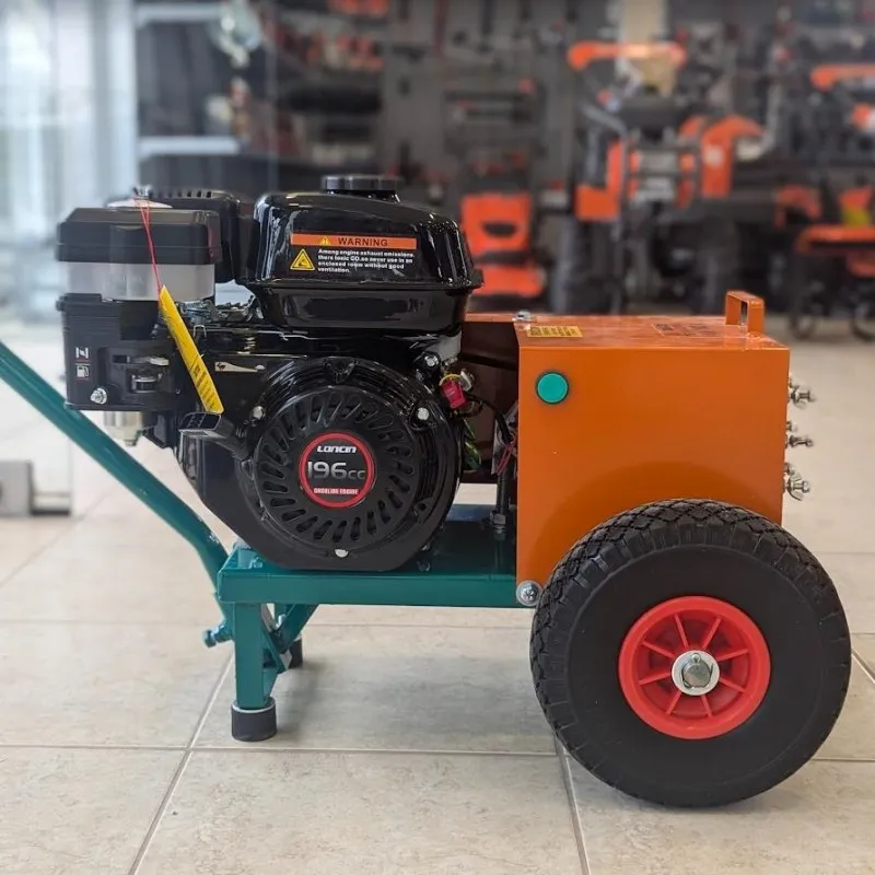 Η/Ζ ΕΛΑΙΟΣ. ΒΑΣΗ ΕΛΑΙΟΡΑΒΔΙΣΤΙΚΟΥ DINOS (12V-28V με Σταθρεοποίηση / 100A / με Κινητήρα LONCIN G200F/U Σφήνα)