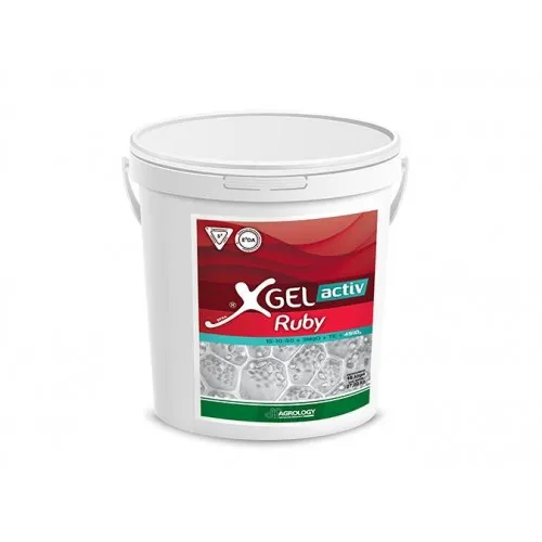 ΛΙΠΑΣΜΑ X-Gel Activ Ruby (15-10-50) 16Lt (Υπερσυμπυκνωμένο λίπασμα σε Κάλιο | Στάδιο: Ωρίμανσης)