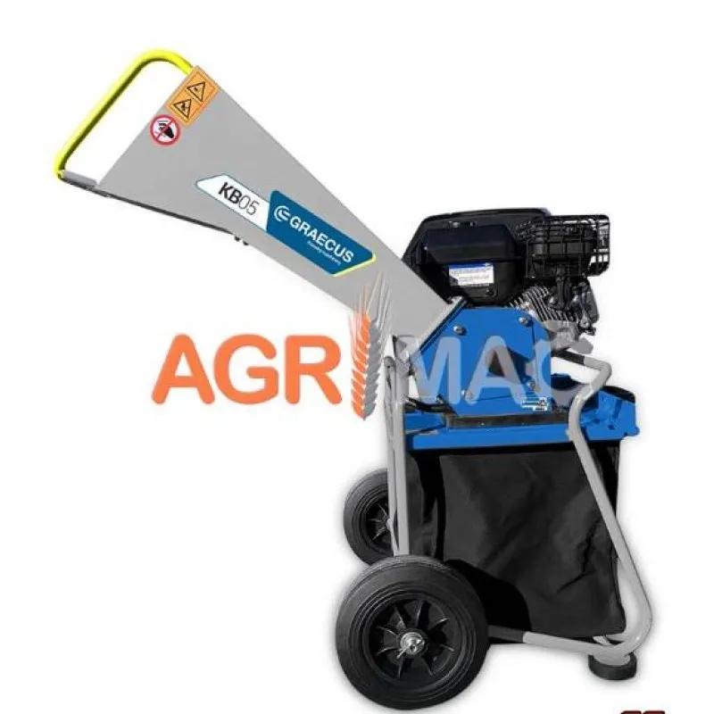 ΘΡΥΜΜΑΤΙΣΤΗΣ GRAECUS KB05 με ΚΙΝΗΤΗΡΑ LIFAN (Κοπή:5cm | 6.5hp | Παραγωγή:2m3/h)