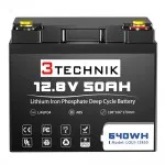 ΜΠΑΤΑΡΙΑ LifePo4 50Ah 12V (4.5kg / Με Φορτιστή)