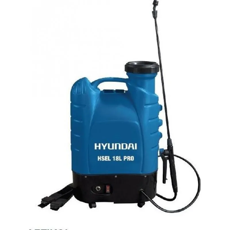 ΨΕΚΑΣΤΗΡΑ HYUNDAI HSEL 18Lt PRO (Πλατής / Μπαταρίας / Mε Ρυθμιζόμενο Μπεκ)