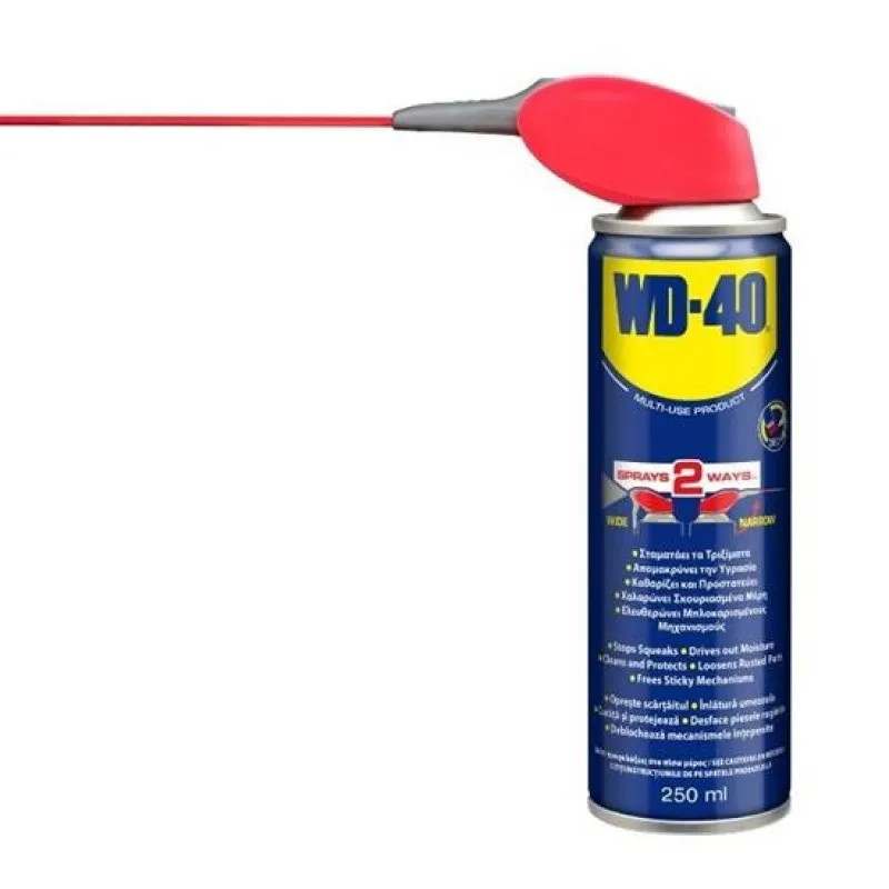ΣΠΡΕΪ WD-40 250ml (Πολλαπλών Εφαρμογών | Smart Straw)