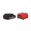 ΜΠΑΤΑΡΙΑ SKIL Li-Ion 1x20V/2.0Ah + ΦΟΡΤΙΣΤΗΣ 2.4A Απλός (3116 AA)