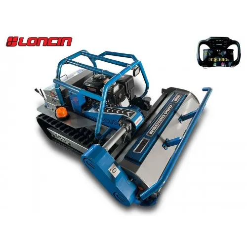 ΚΑΤΑΣΤΡΟΦΕΑΣ GRAECUS RSC120 PRO (1.20μ με Σφυριά | 18hp LONCIN Βενζίνη με Μίζα | Τηλεκατευθυνόμενος)