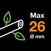 ΨΑΛΙΔΑ ΧΕΙΡΟΣ FISKARS P90 (Φ26mm / 265gr - ProPruner)